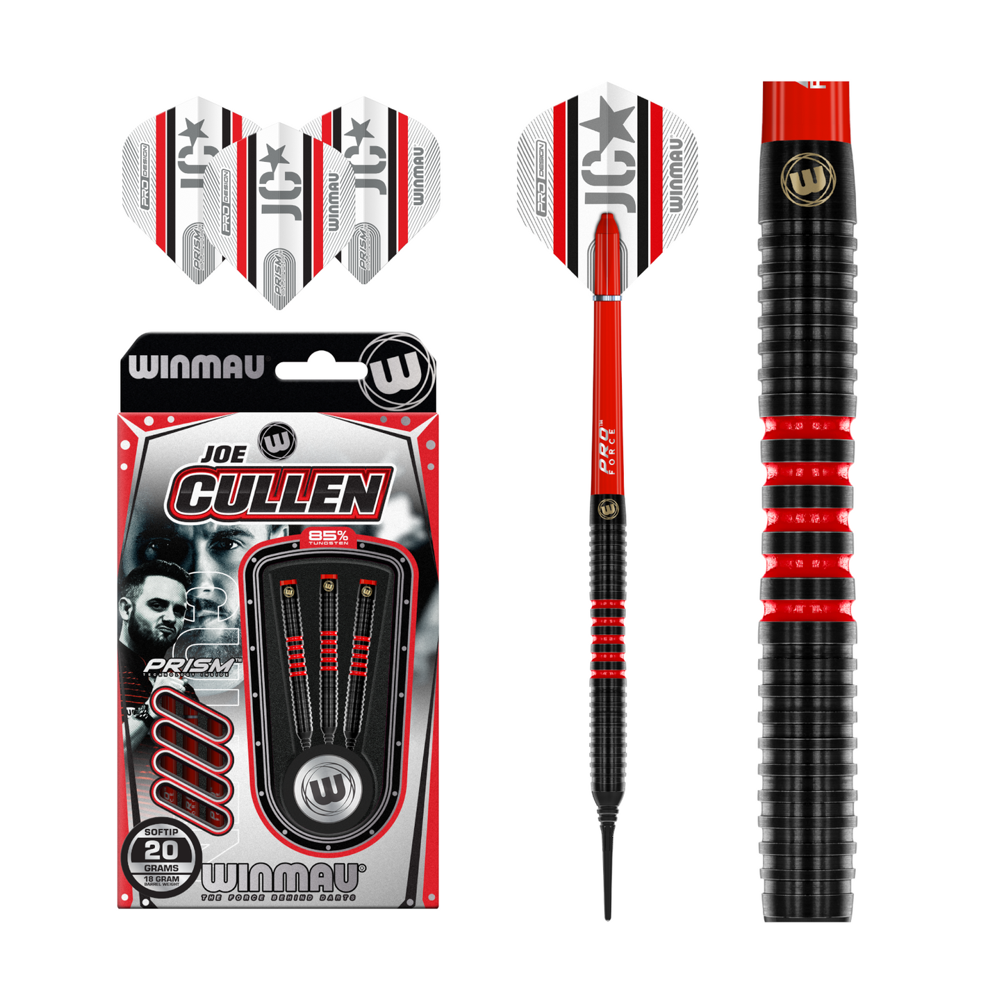 Softdart WINMAU Joe Cullen 85%