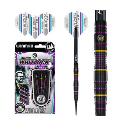 Softdart WINMAU Simon Whitlock 85% "Wizard"