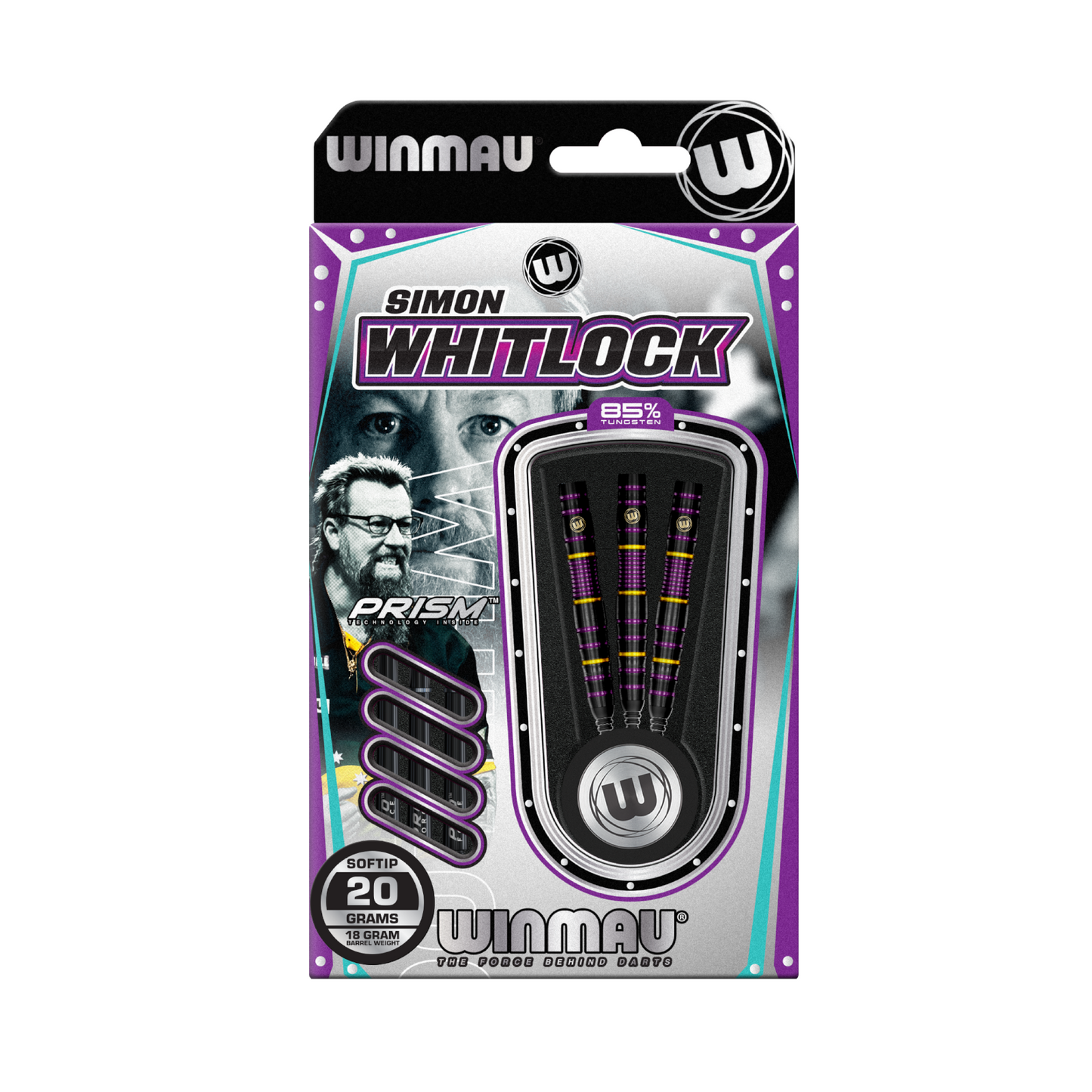 Softdart WINMAU Simon Whitlock 85% "Wizard"