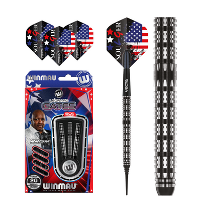 Softdart WINMAU Leonard Gates 90%