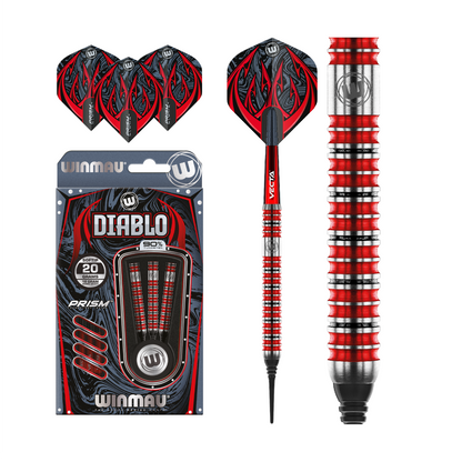 Softdart WINMAU Diablo 90% Paralell