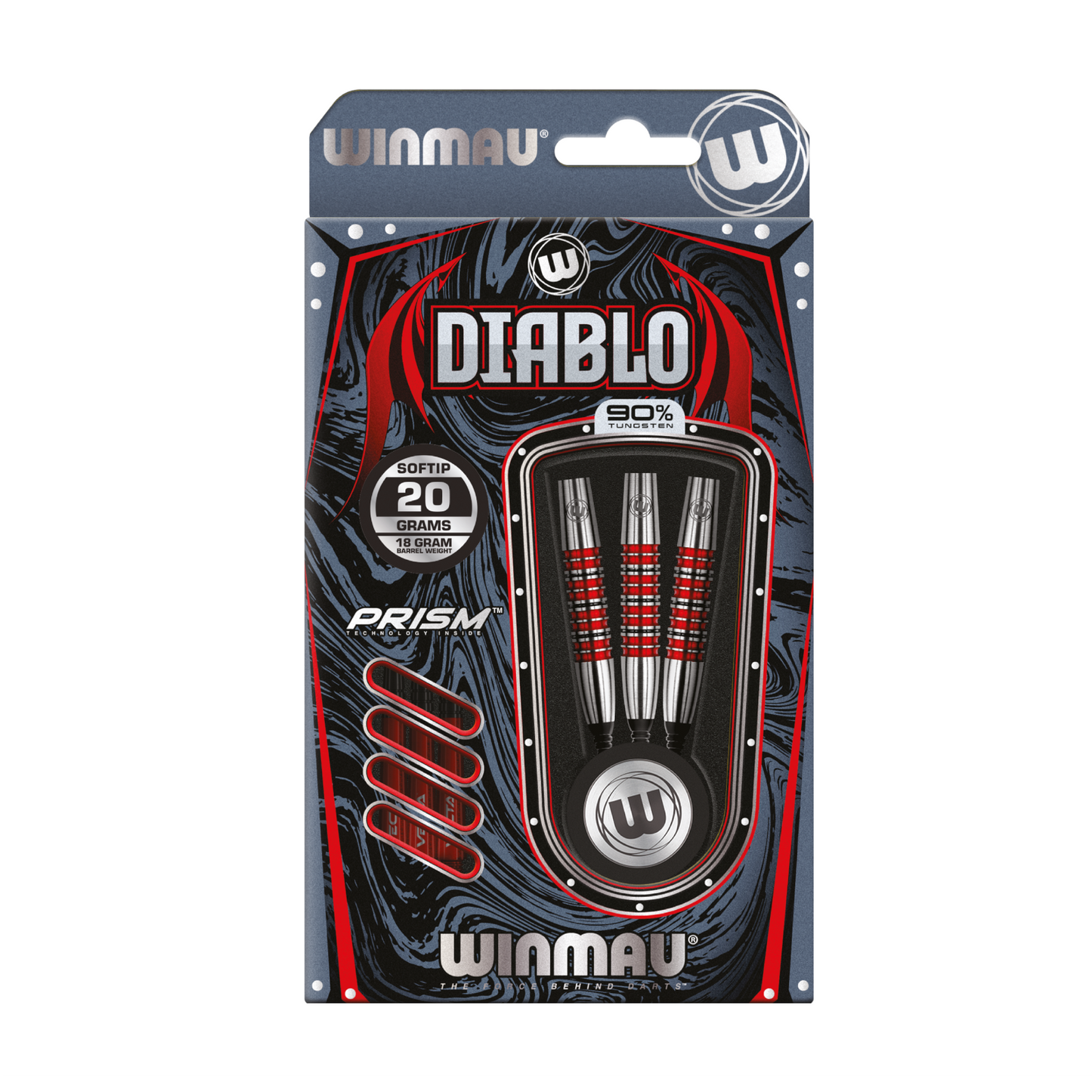 Softdart WINMAU Diablo 90% Torpedo