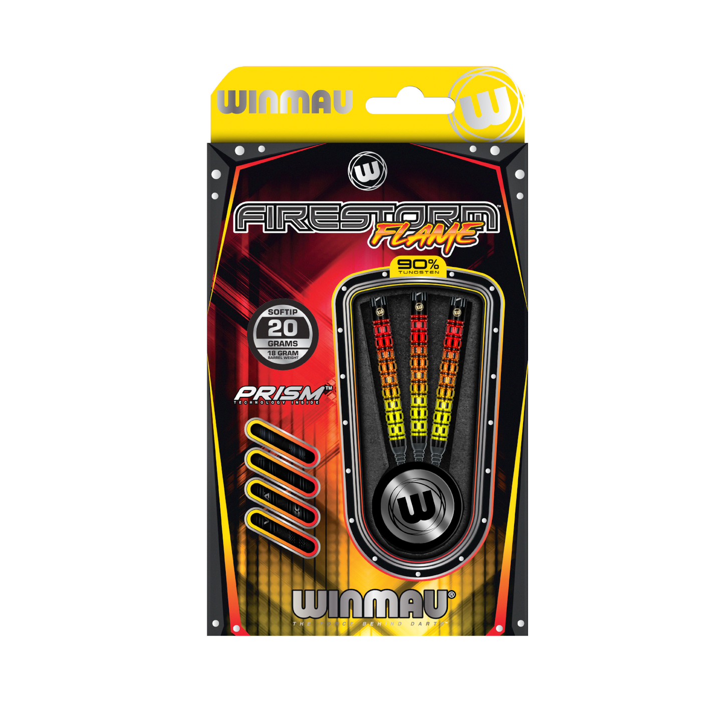 Softdart WINMAU Firestorm Flame 90%