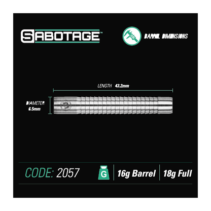 Softdart WINMAU Sabotage 90%