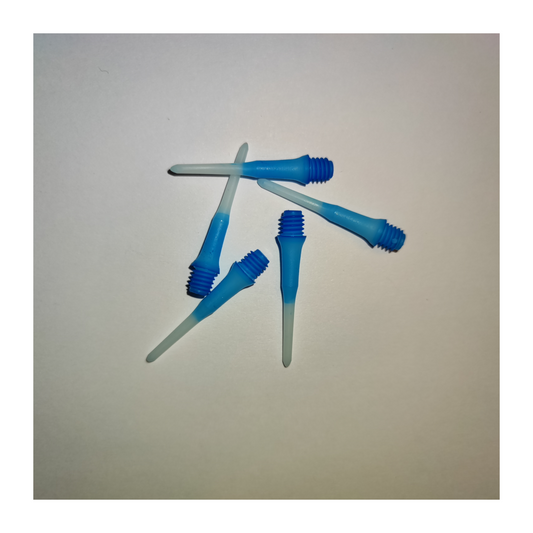 Softdart Spitzen L-Style LIPPOINT TwoTone Hellblau 30stk.