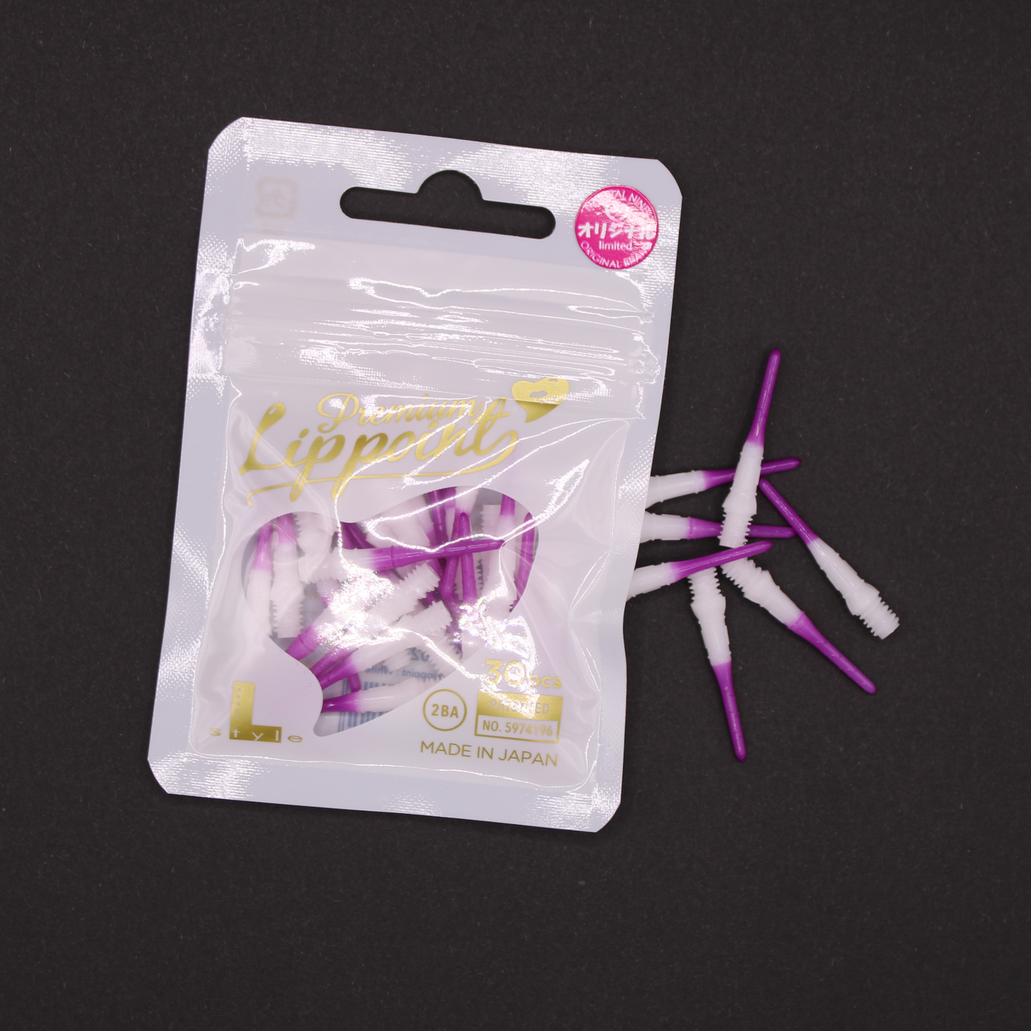 Softdart Spitzen L-Style LIPPOINT PREMIUM N9 Gradient Grape 30stk.