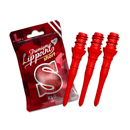 Softdart Spitzen L-Style LIPPOINT PREMIUM SHORT Red 30stk.