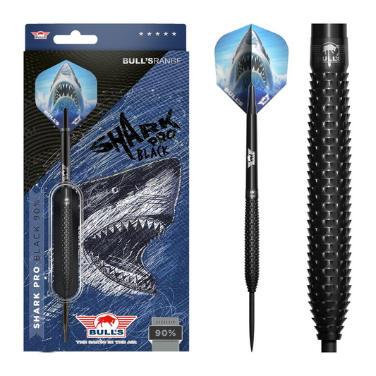 Steeldart Bull's Shark Pro Black 90%