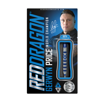 Steeldart REDDRAGON Gerwyn Price Blue Original 90%