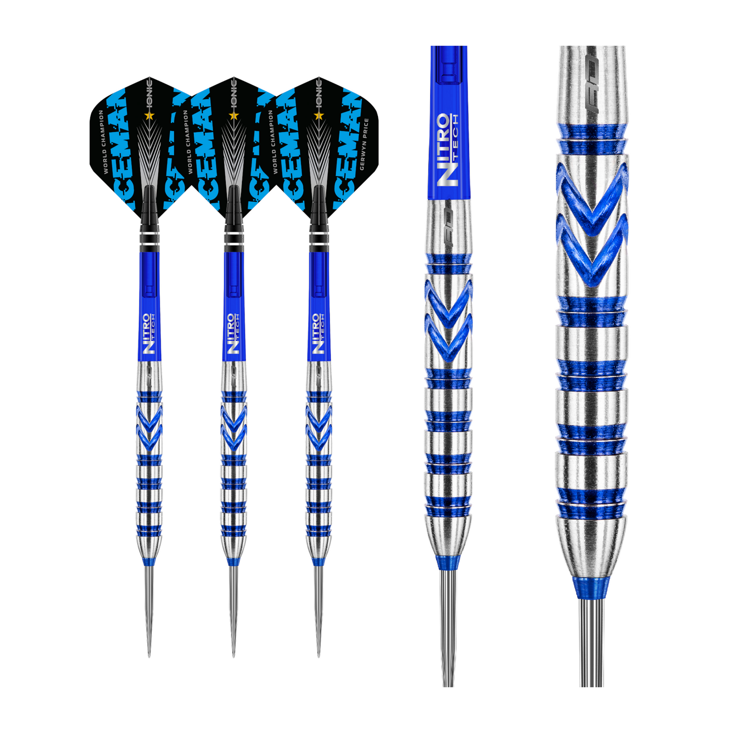 Steeldart REDDRAGON Gerwyn Price Blue Original 90%