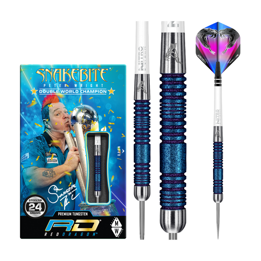 Steeldart REDDRAGON Peter Wright Euro 11 Blue Edition 90%