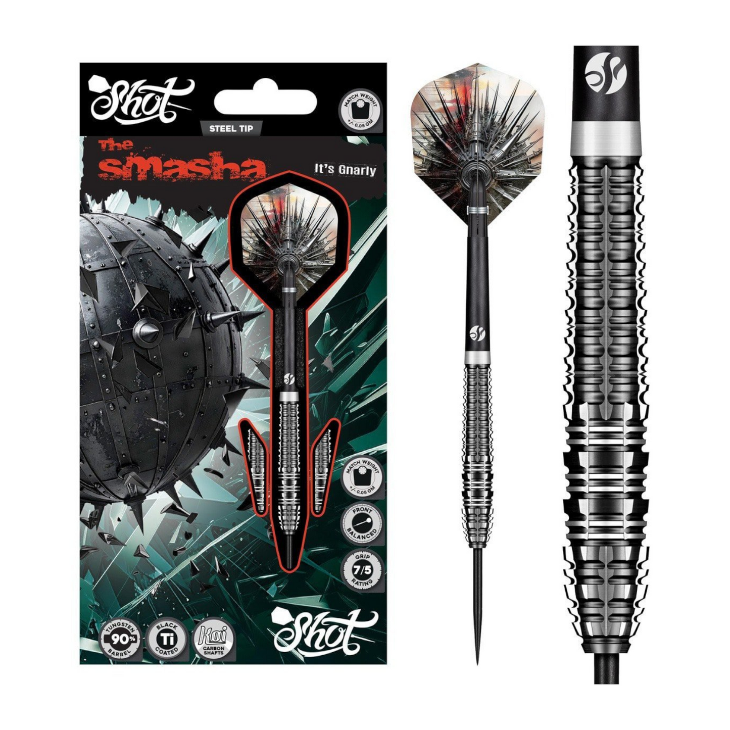 Steeldart SHOT Gnarly Smasha 90%