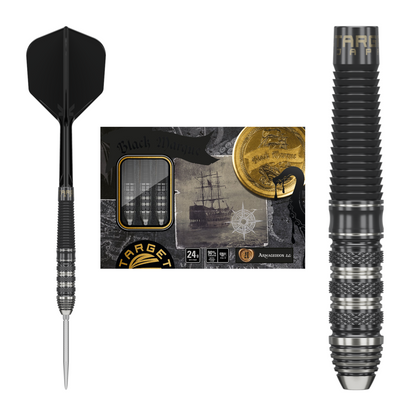 Steeldart TARGET JAPAN BLACK MARQUE LITE ARMAGEDDON GEN2 90% Swiss Point