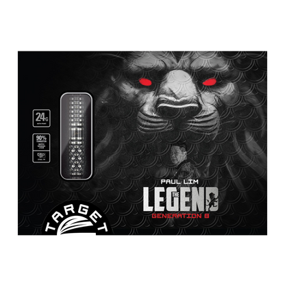 Steeldart TARGET JAPAN  PAUL LIM THE LEGEND GEN8 90%