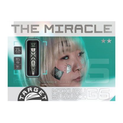 Steeldart TARGET JAPAN The Miracle GEN6 90% Swiss Point (Mikuru Suzuki)