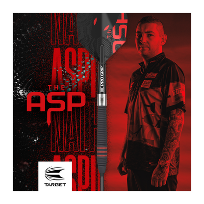 Steeldart TARGET NATHAN ASPINALL 80% BLACK SP