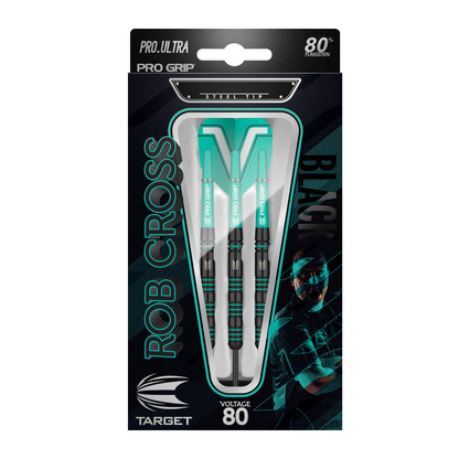 Steeldart TARGET Rob Cross Black 80%
