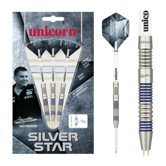 Steeldart UNICORN Silverstar Gary Anderson P2 80%