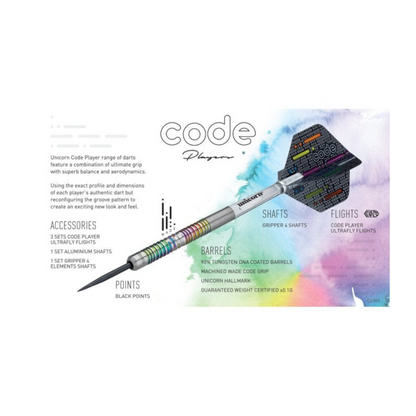 Steeldart UNICORN Code James Wade 90%