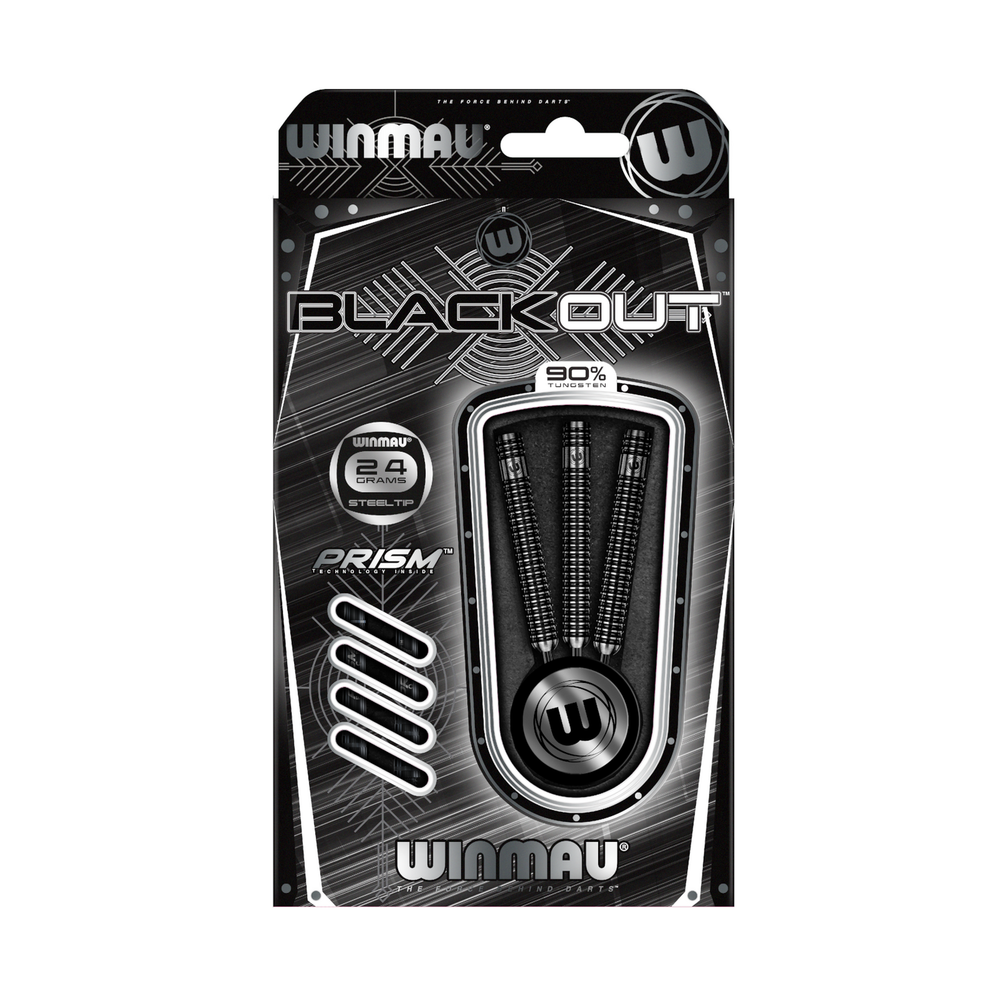 Steeldart WINMAU Blackout 90%