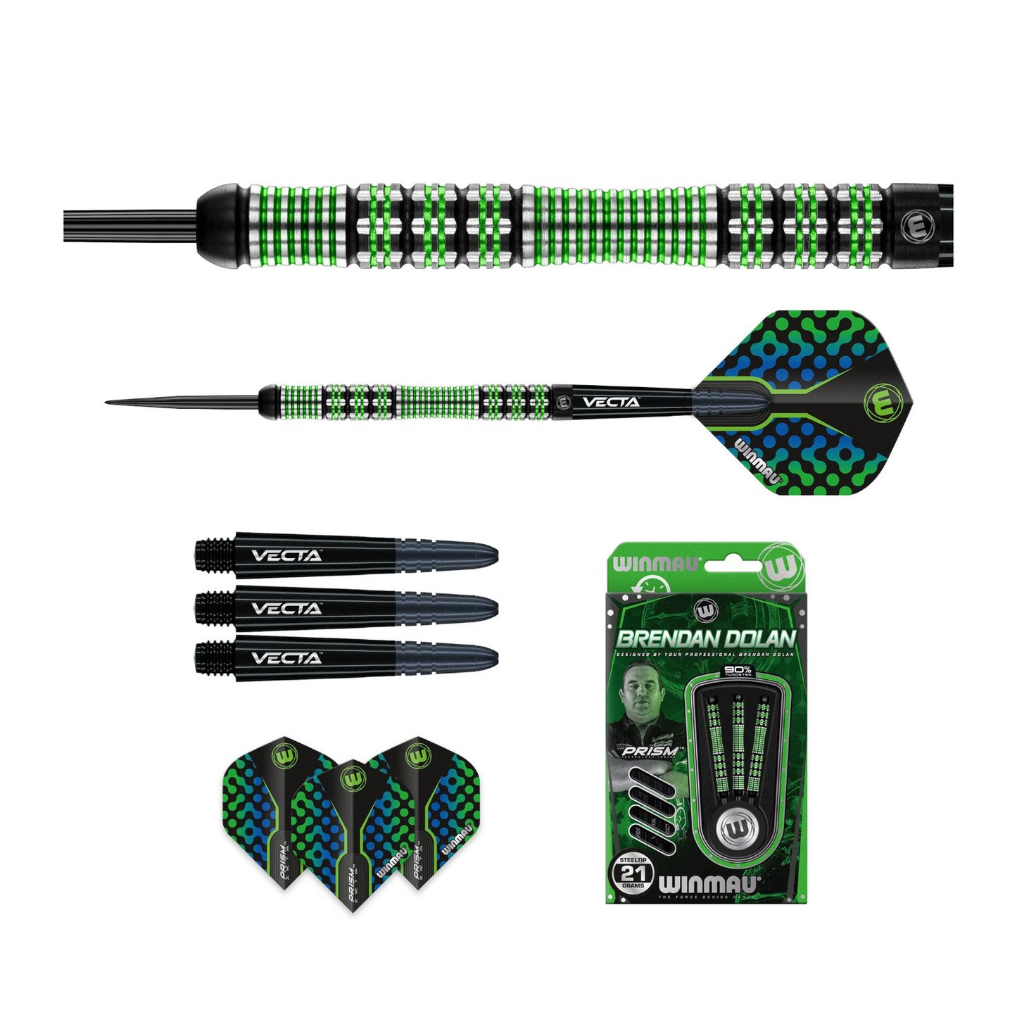 Steeldart WINMAU Brendan Dolan 90%