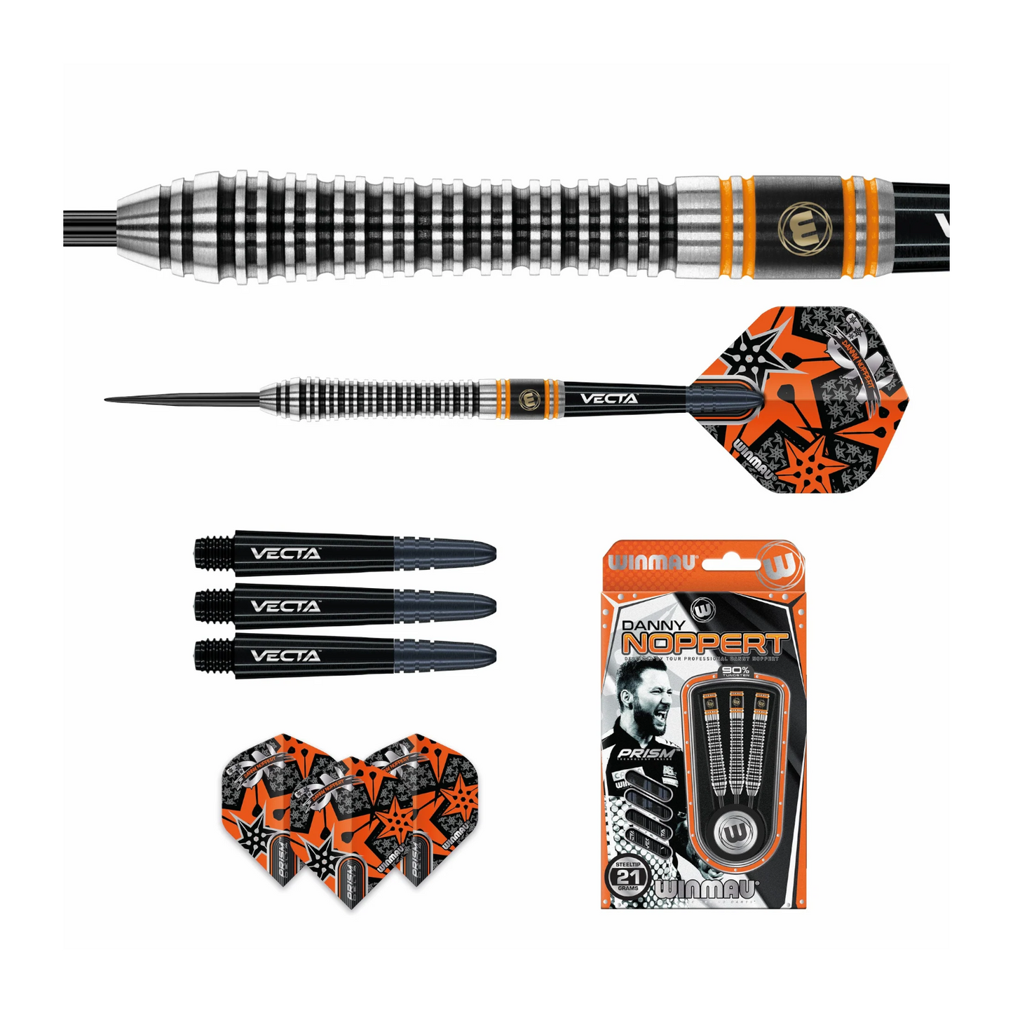 Steeldart WINMAU Danny Noppert Signature Edition 2.0 90%