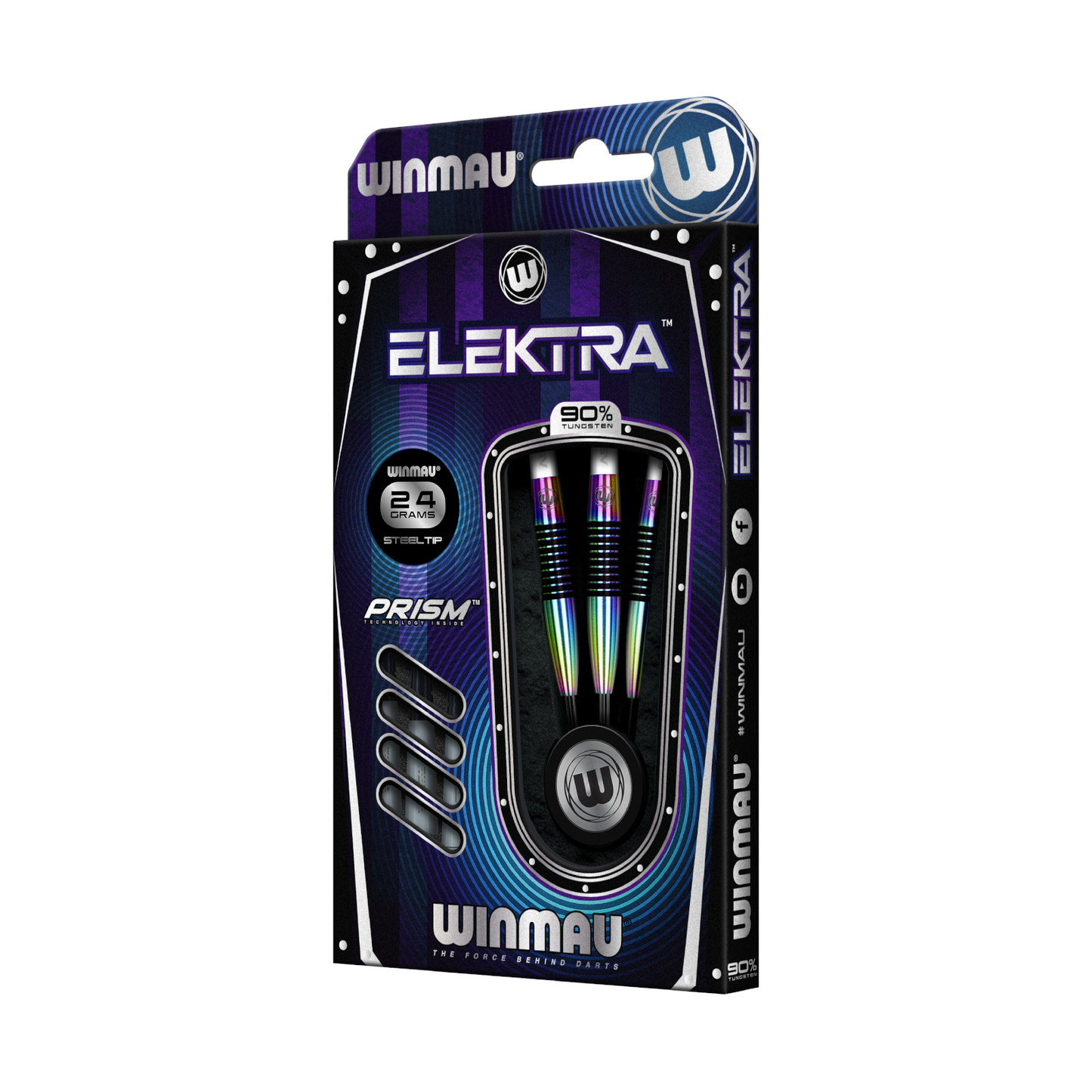 Steeldart WINMAU Elektra 90%