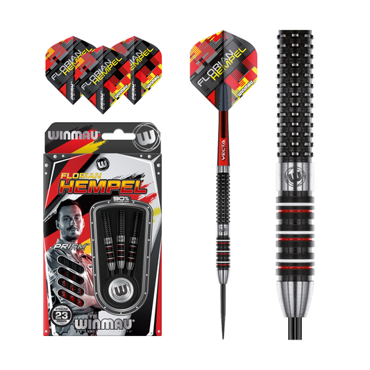 Steeldart WINMAU Florian Hempel 90%