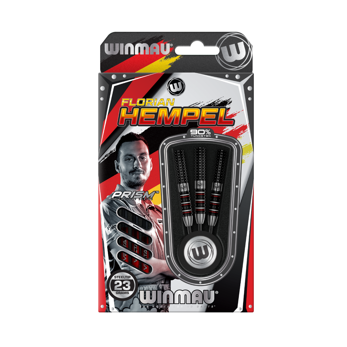 Steeldart WINMAU Florian Hempel 90%