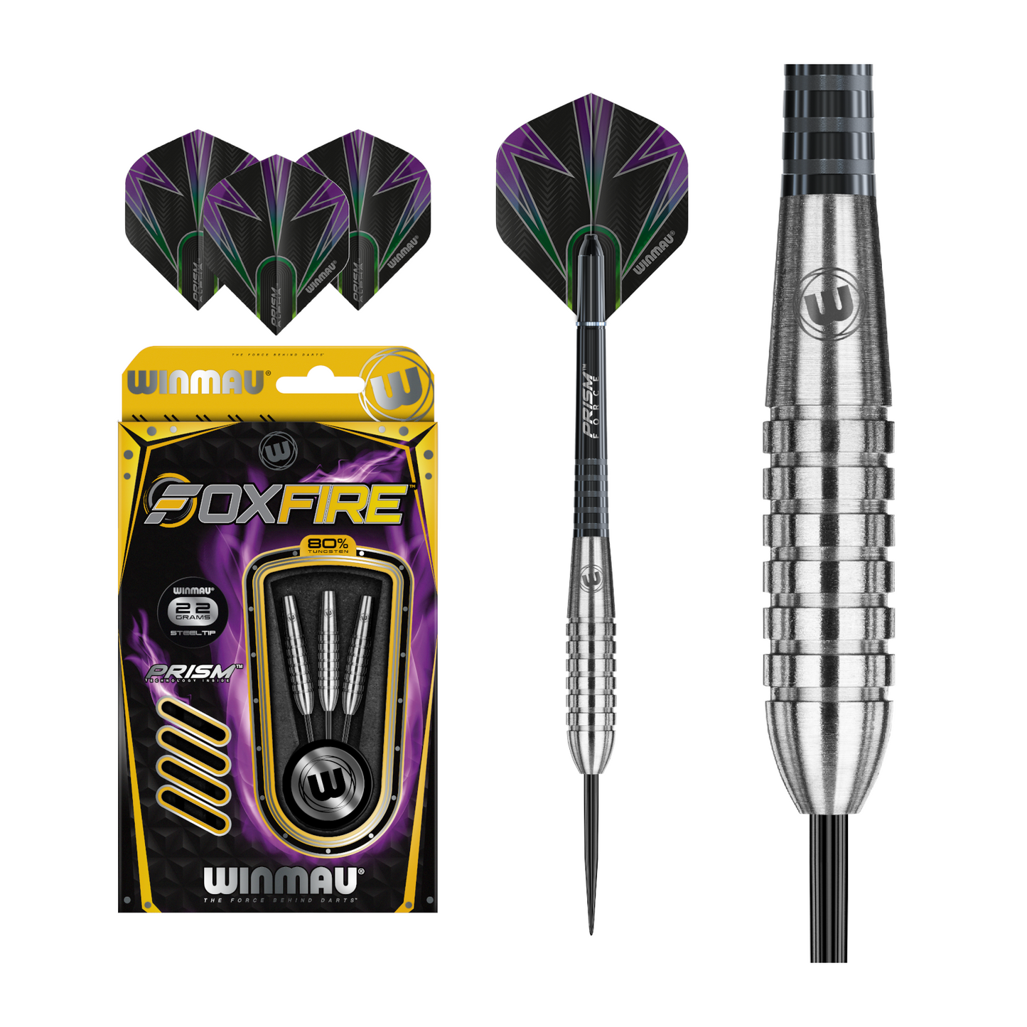 Steeldart WINMAU Foxfire 80%