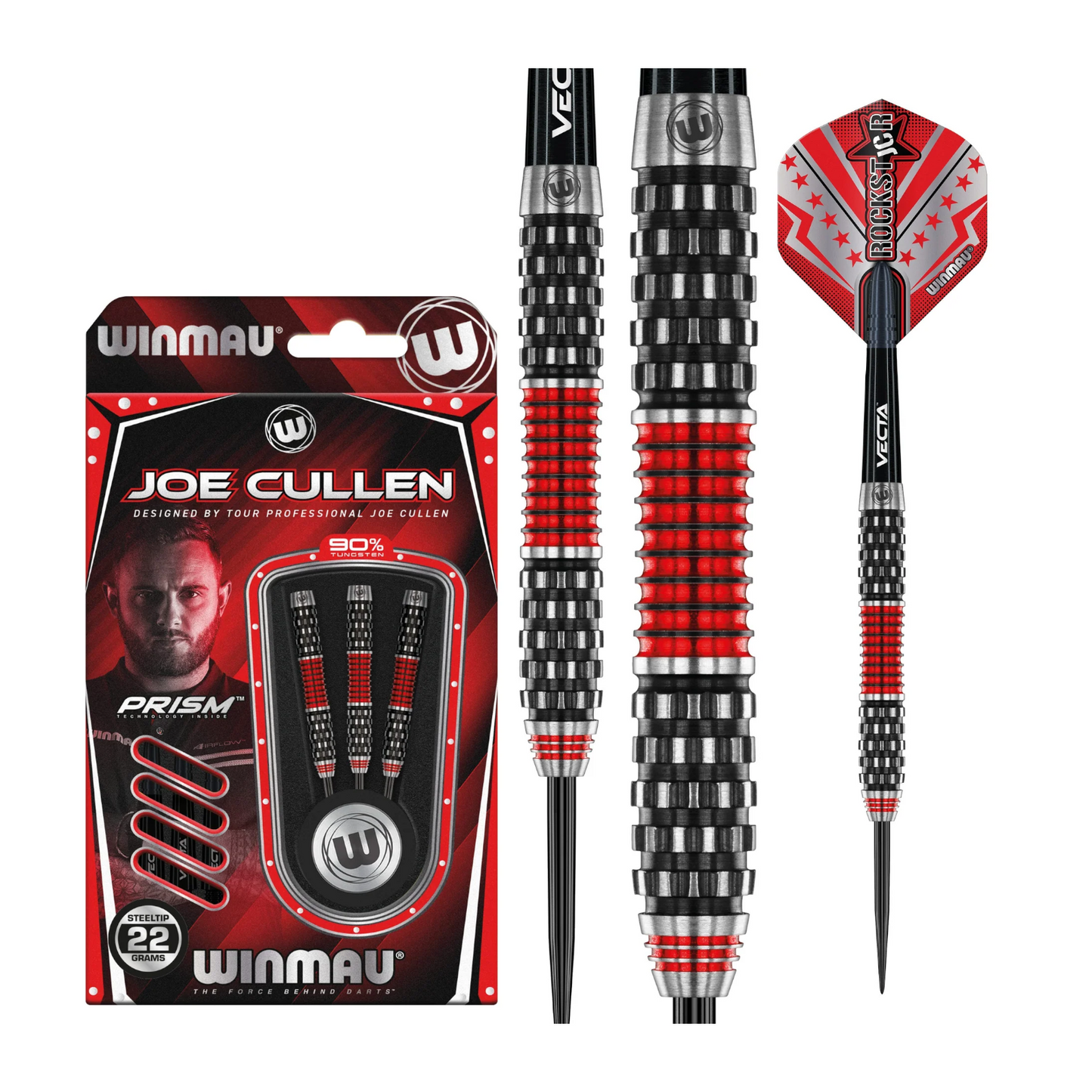 Steeldart WINMAU Joe Cullen Rockstar RS 1.0 90%