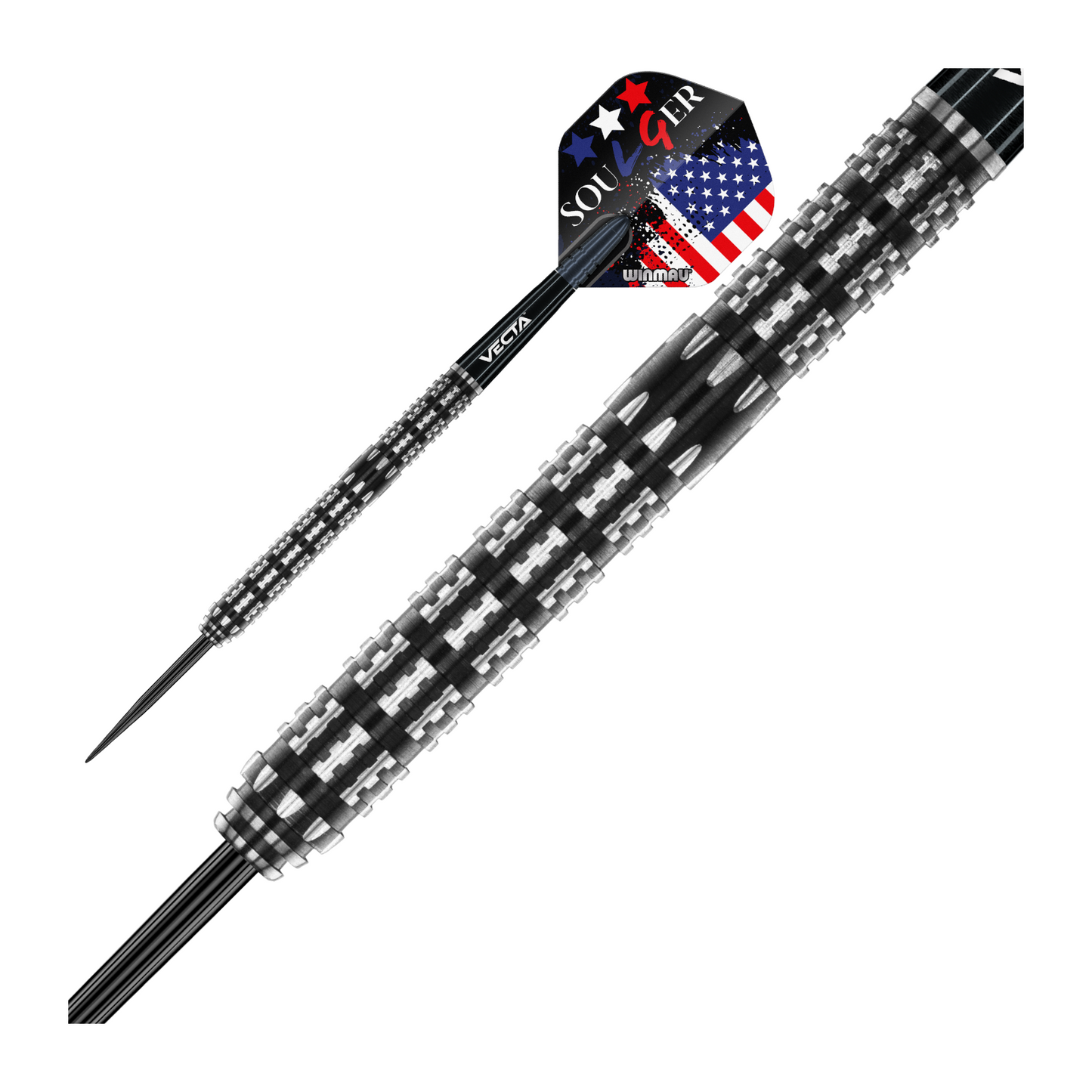 Steeldart WINMAU Leonard Gates 90%