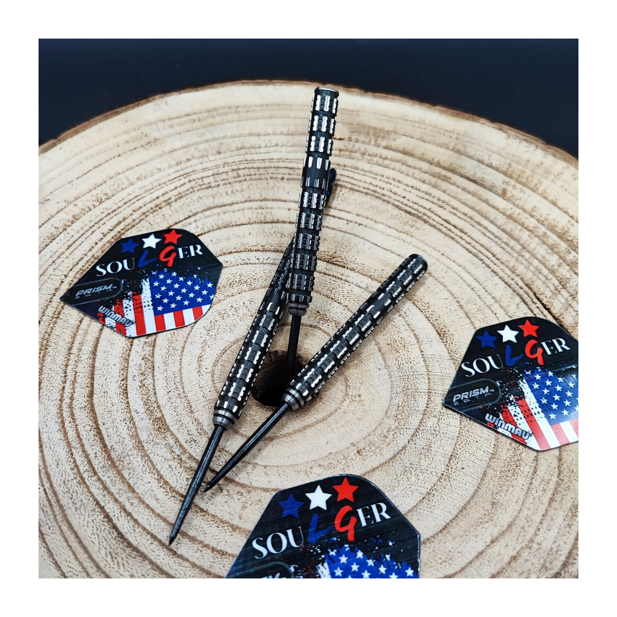 Steeldart WINMAU Leonard Gates 90%
