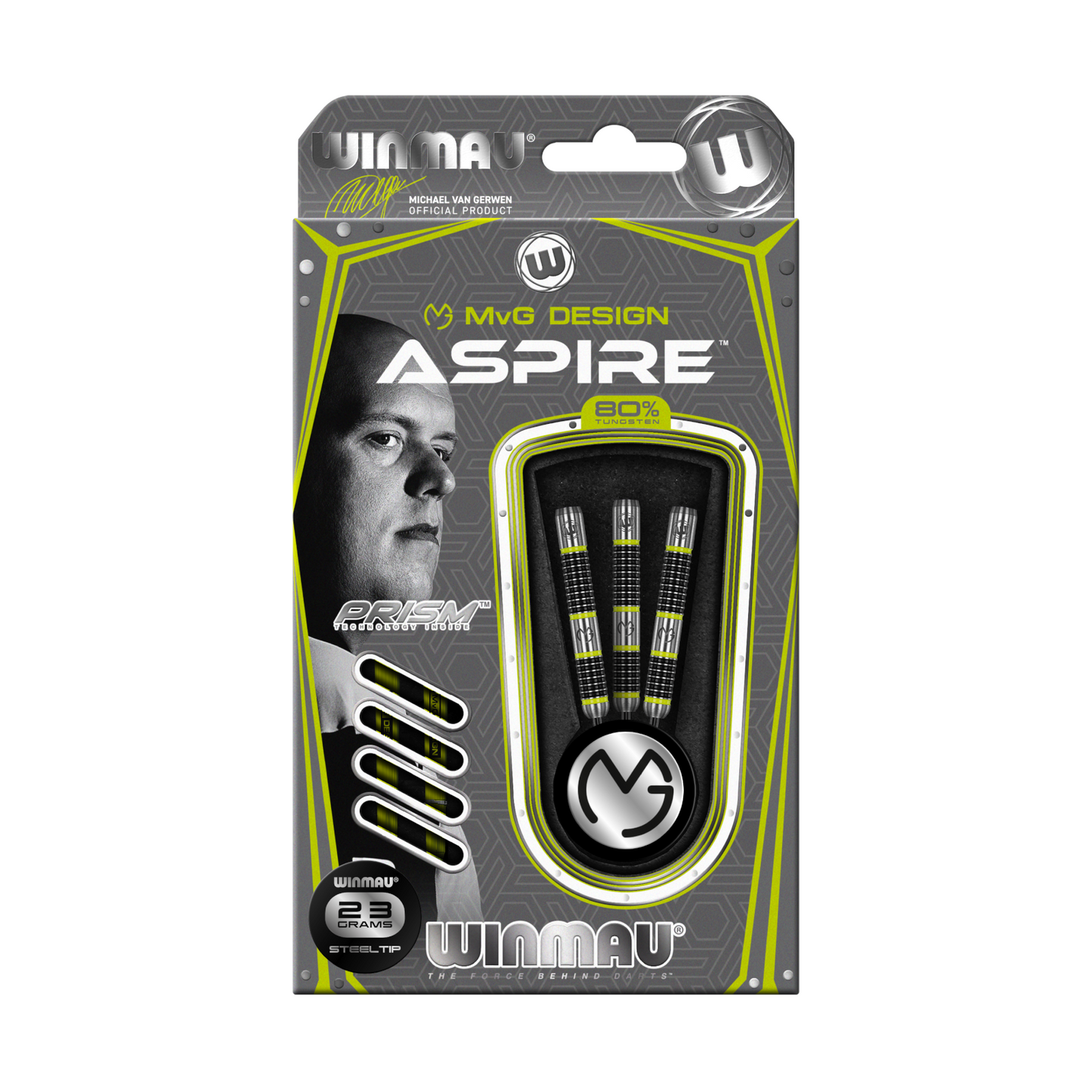 Steeldart WINMAU MVG Aspire 80%