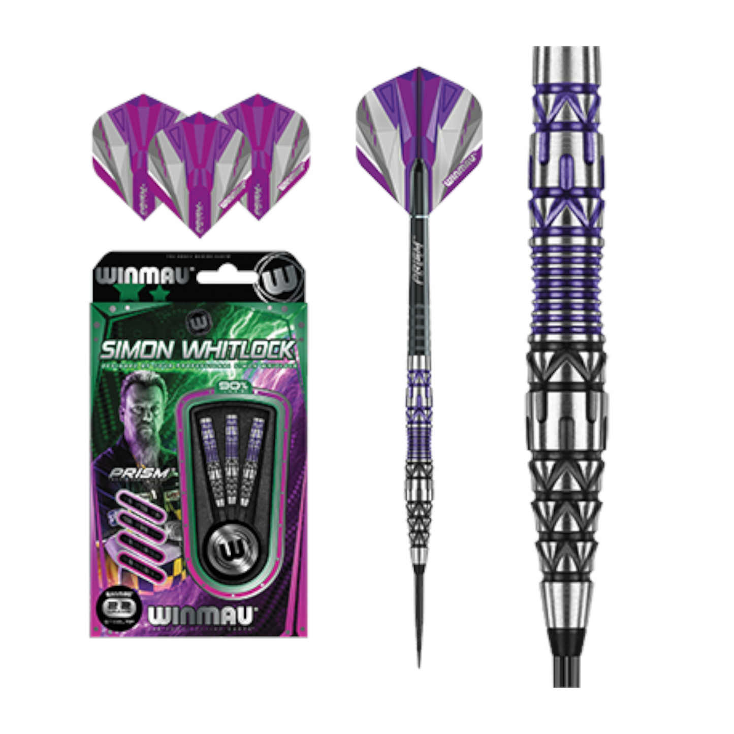 Steeldart WINMAU Simon Whitlock Special Edition 90%