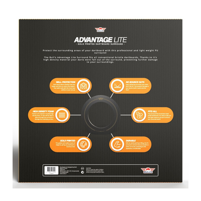 Dartboard Surround BULL'S Advantage Lite Gold