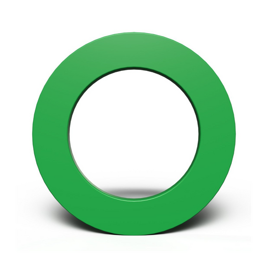 Dartboard Surround BULL'S Plain PU Grün