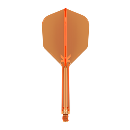 Dart Flights TARGET K-FLEX Shape No.6 Neon Orange