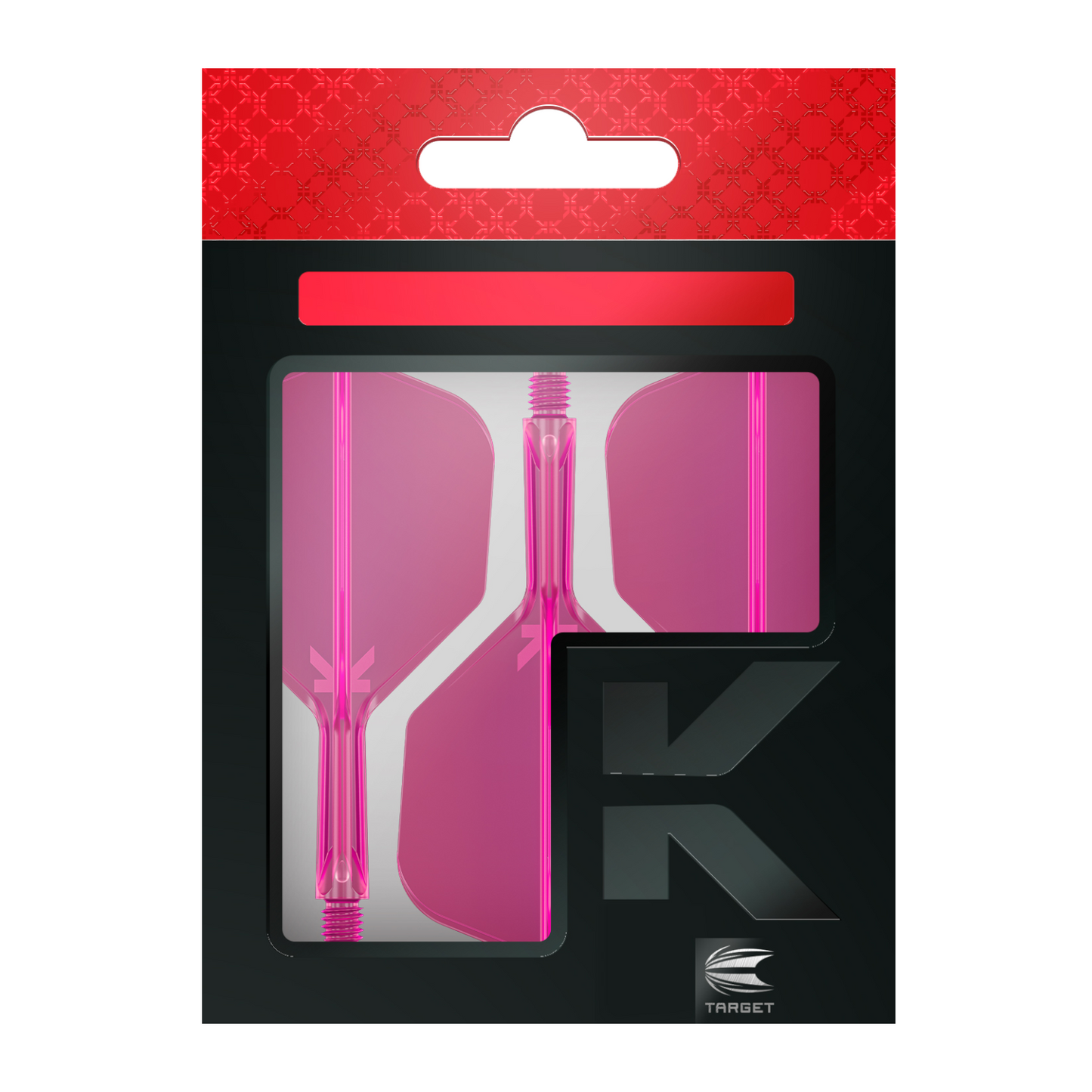 Dart Flights TARGET K-FLEX Shape No.6 Neon Pink