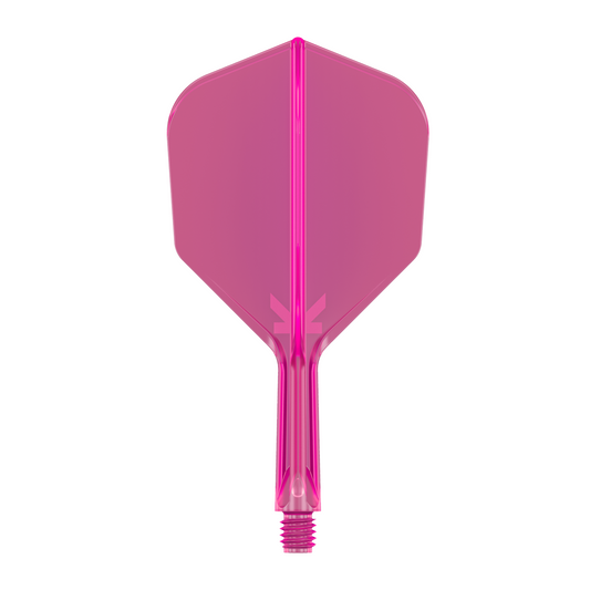 Dart Flights TARGET K-FLEX Shape No.6 Neon Pink