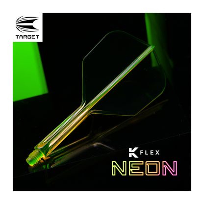 Dart Flights TARGET K-FLEX Standard No.2 Neon Gelb