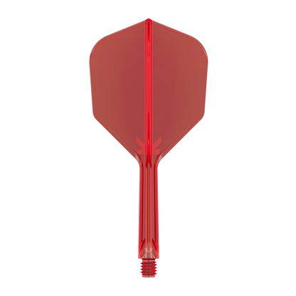 Dart Flights TARGET K-FLEX Shape No.6 Rot