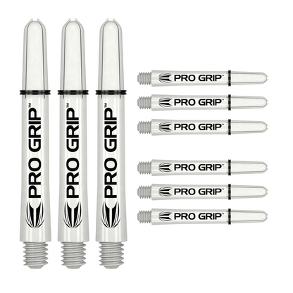 Dart Shafts TARGET PRO GRIP 3er Set Weiß