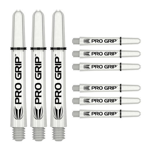 Dart Shafts TARGET PRO GRIP 3er Set Weiß