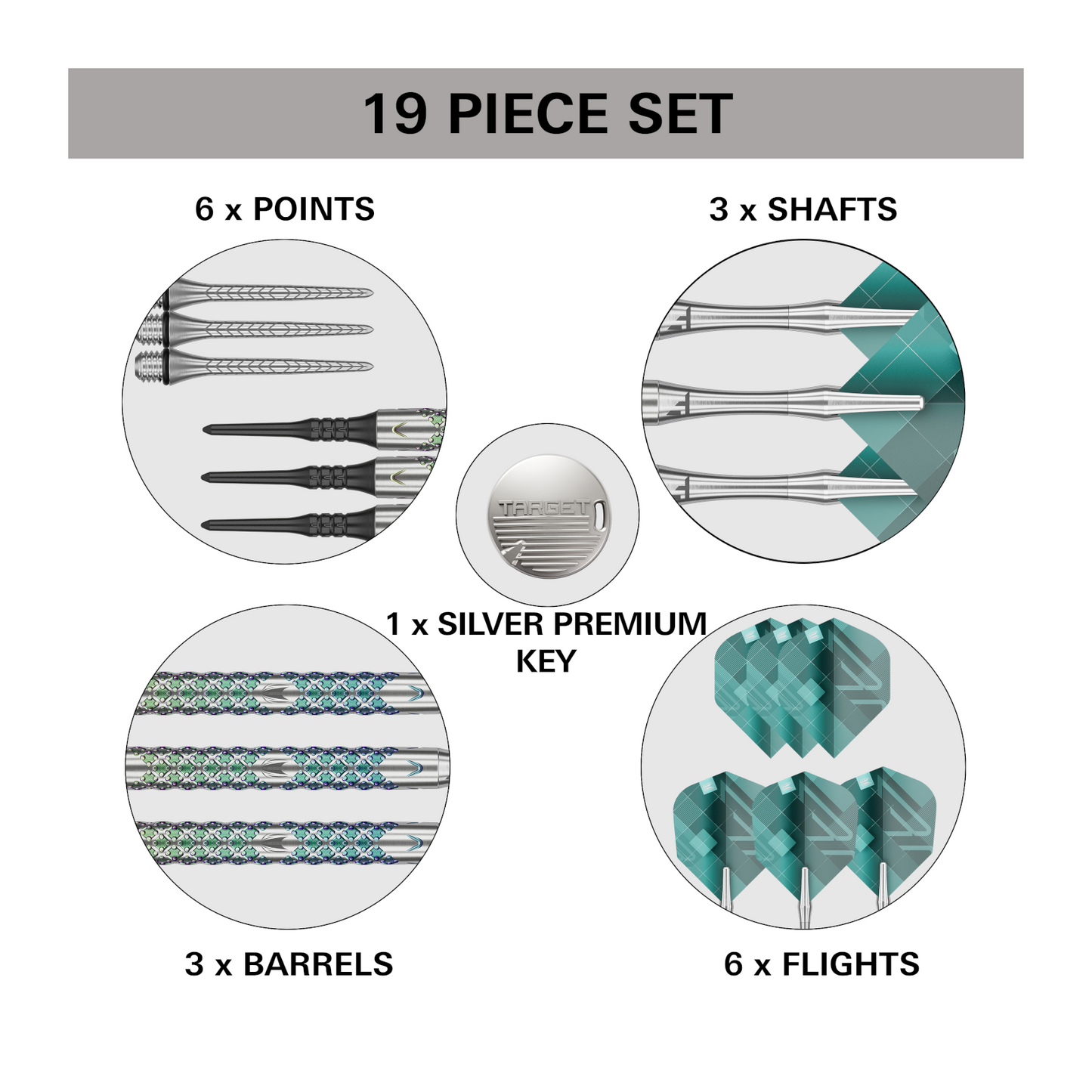 Softdart TARGET Rove 90% 10