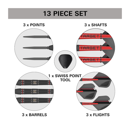 Steeldart TARGET SCOPE 02 90% Swiss Point