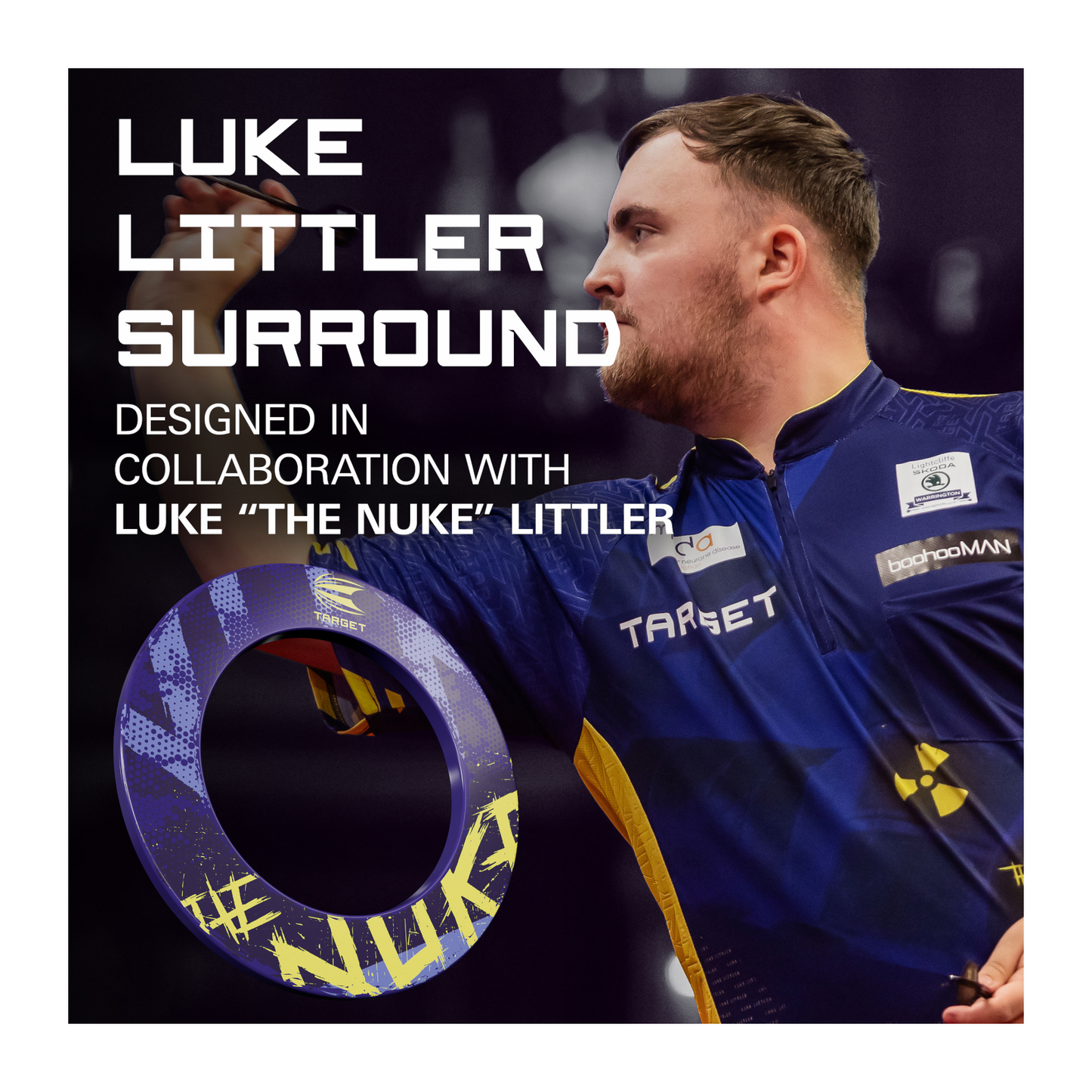 Dartboard Surround TARGET Luke Littler