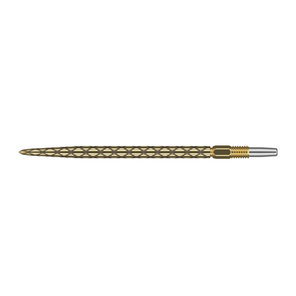 Steeldart Spitzen TARGET SWISS POINT DIAMOND PRO Gold 30 mm