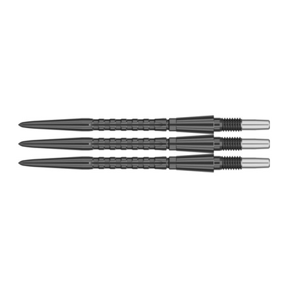 Steeldart Spitzen TARGET SWISS POINT Storm Surge Schwarz 35 mm