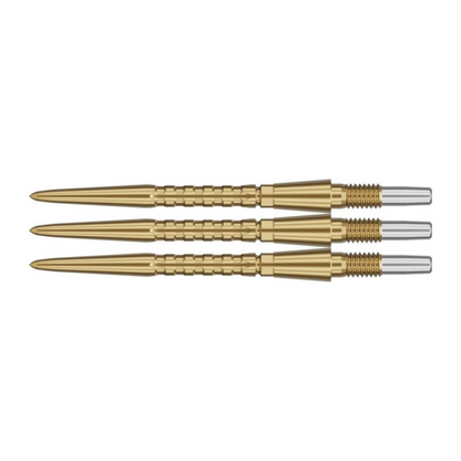 Steeldart Spitzen TARGET SWISS POINT Storm Surge Gold 30 mm